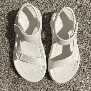 Teva Hurricane Drift White Sandals
